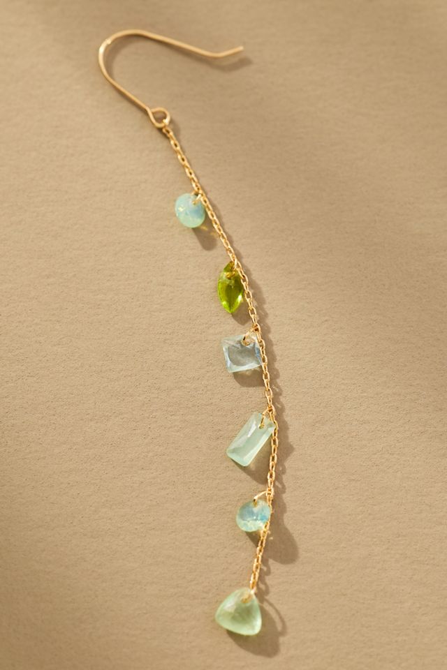 Floating Crystal Drop Earrings #1
