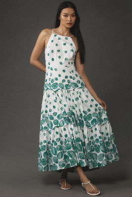 anthropologie echo tiered maxi dress Anthropologie | Dresses | Rare Nwt Anthropologie Verb Echo Tiered Maxi Dress