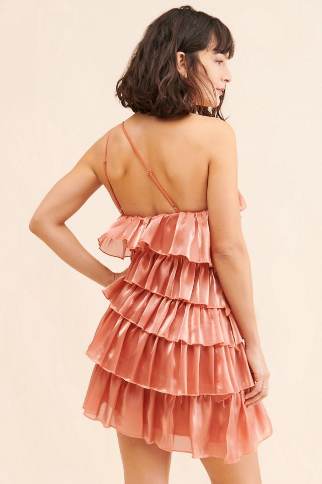 4SI3NNA Mini Tiered Ruffle Dress #1