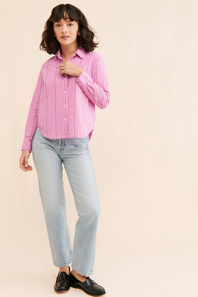 Madewell Poplin Oversized Boyshirt #3