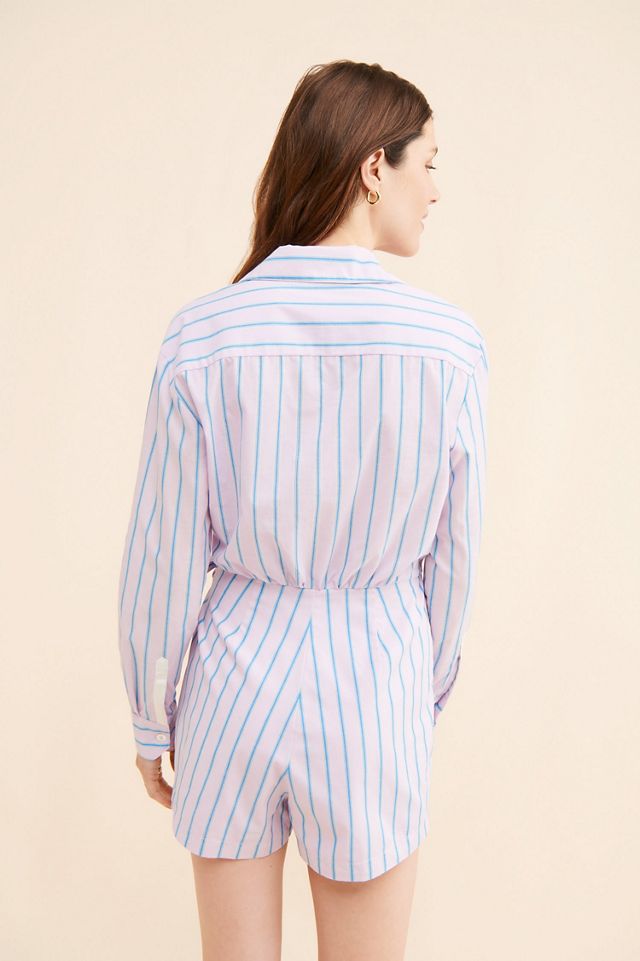 Saylor Kailia Striped Romper #1