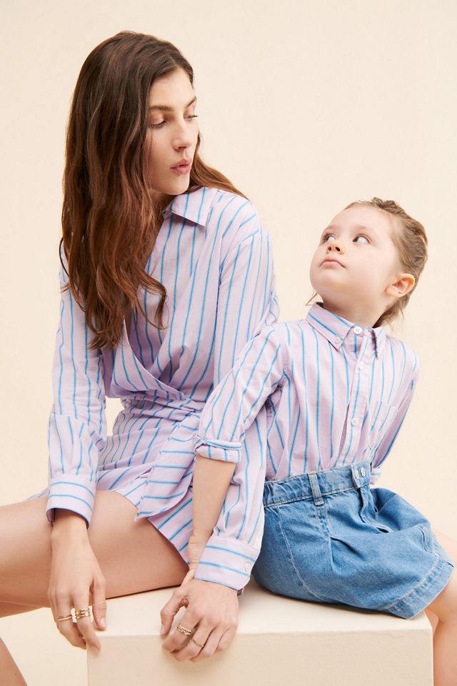 Saylor Kailia Striped Romper #2