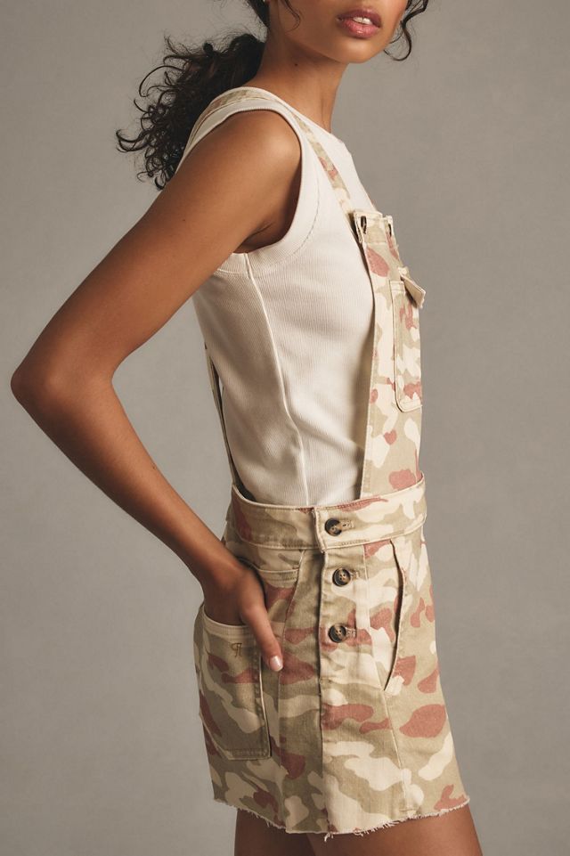 Pilcro Camo Printed Shortalls #2