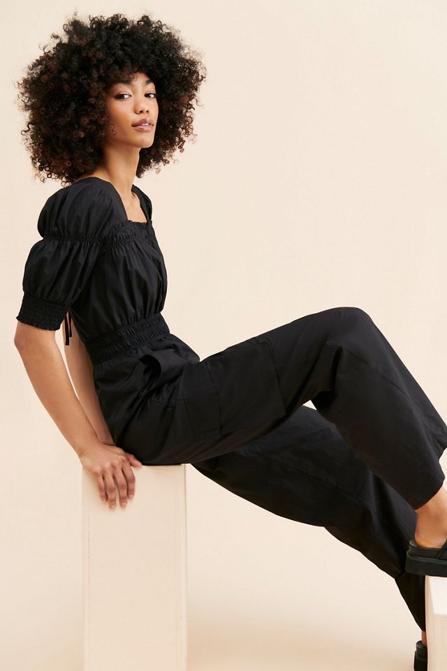 Du Paradis Cargo Wide Leg Jumpsuit #2
