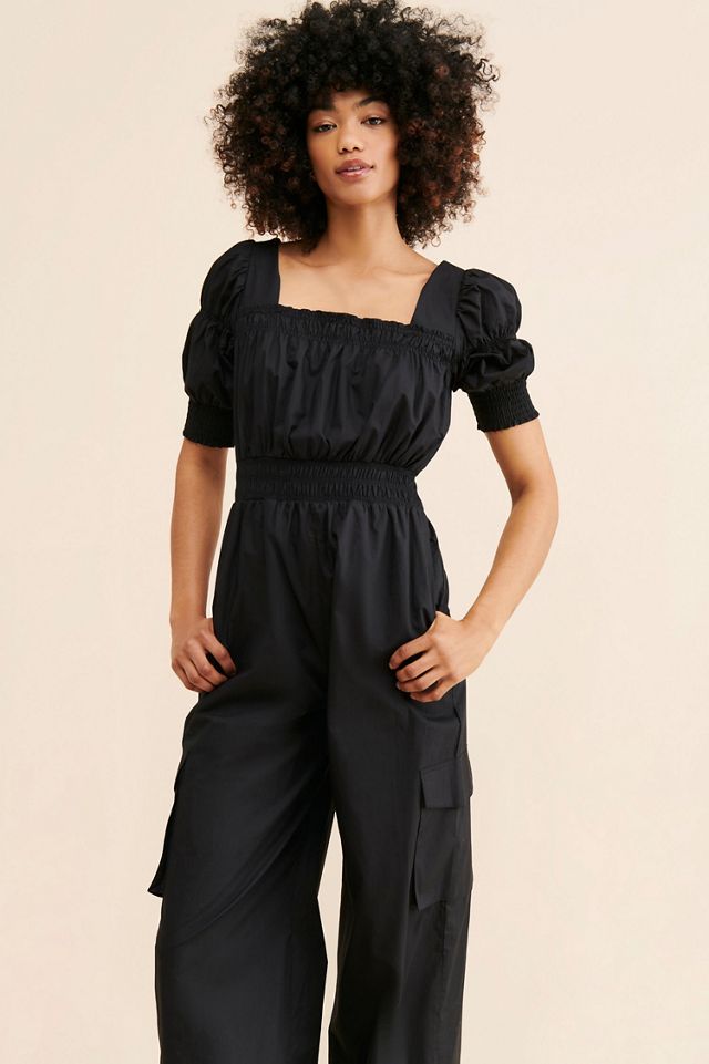 Du Paradis Cargo Wide Leg Jumpsuit #3
