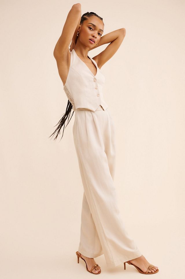 ASTR the Label Tatum Twofer Halter Neck Jumpsuit #3