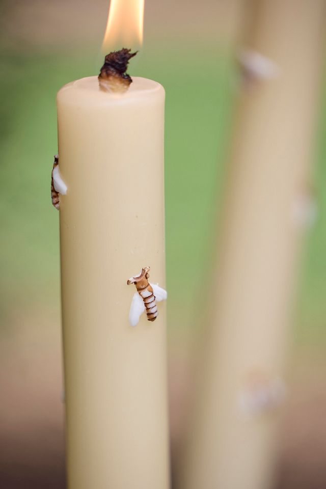 Bee Citronella Torch Candle #1