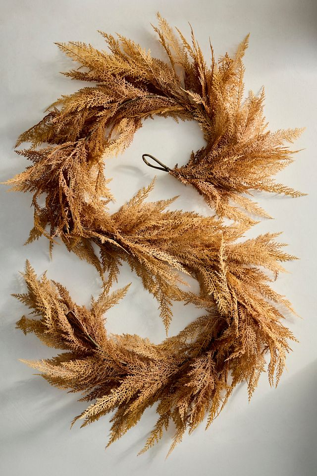 Faux Autumn Cedar Garland #2