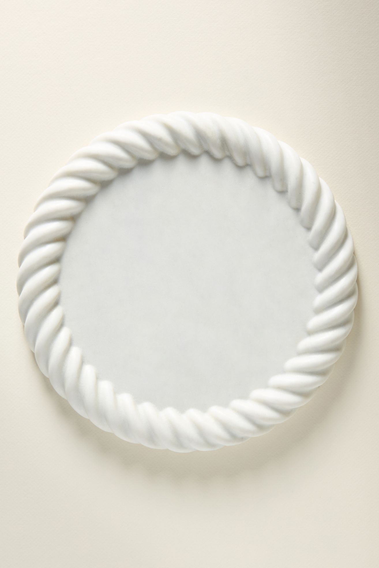 Twisted Marble Cheese Board - White, Standard, One Size