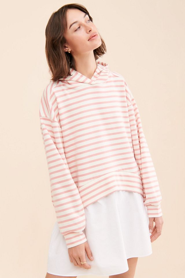 Pilcro Hooded Sweatshirt Twofer Mini Dress #2
