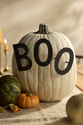 Terrain Boo Pumpkin Stake Set