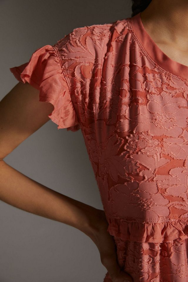 Ruffle Knit Mini Dress #2