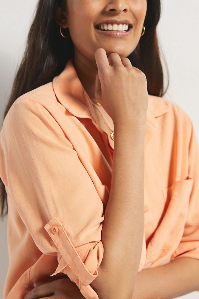 Cloth & Stone Tie-Front Surf Shirt #2