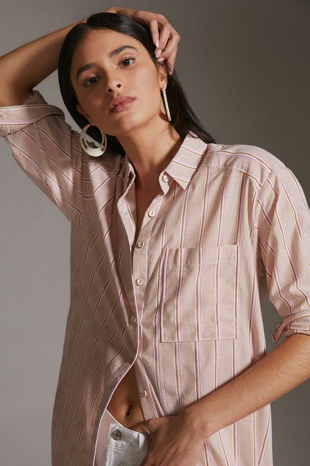 Striped Tunic Buttondown #2