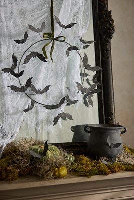 Bats Iron Wreath