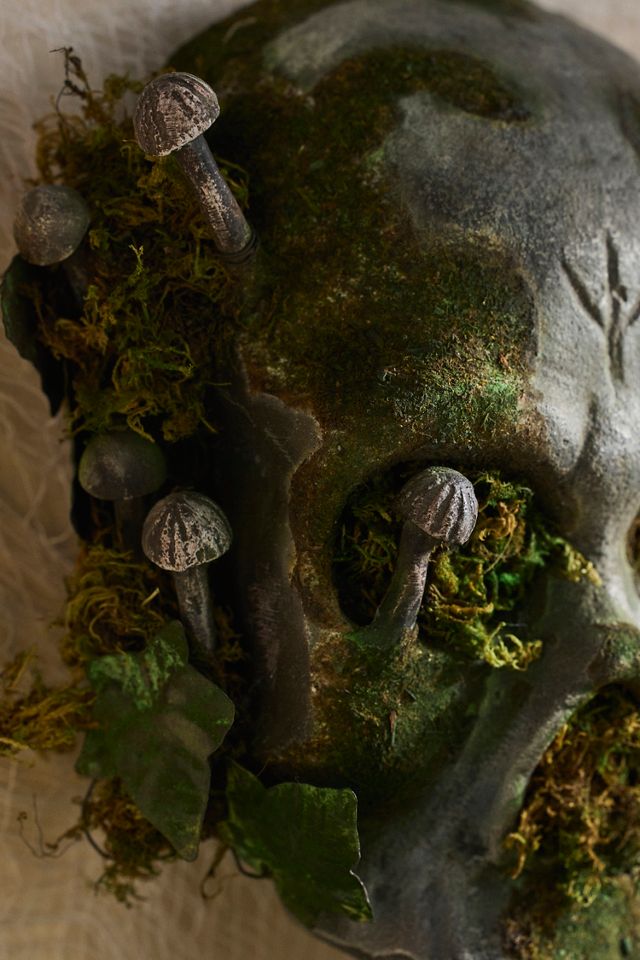 Mossy Metal Skull #3