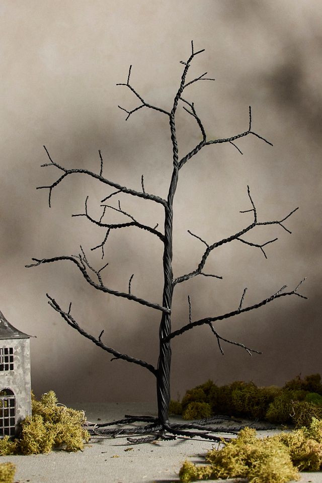 Spooky Village Iron Tree #5