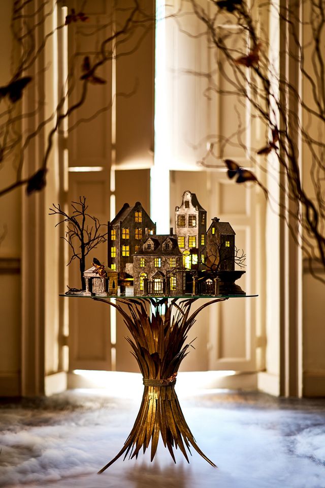 Spooky Village Iron Tree #9