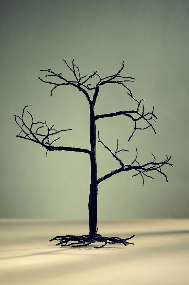 Spooky Village Iron Tree #1