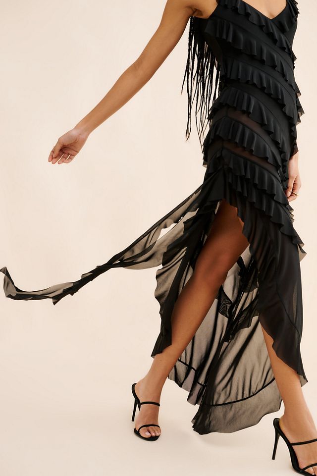 AFRM Vienna Asymmetrical Maxi Dress #2