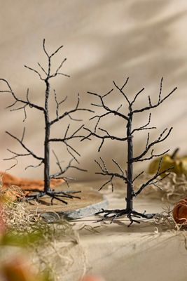 Concordville Spooky Village Trees, Set of 2 Small