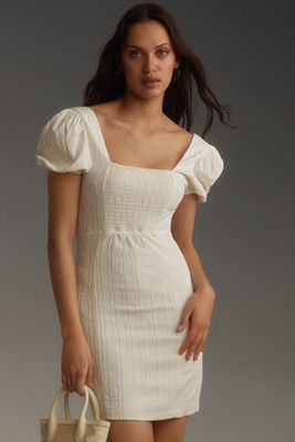 Saylor Ida Vegan Leather Mini Dress | Anthropologie