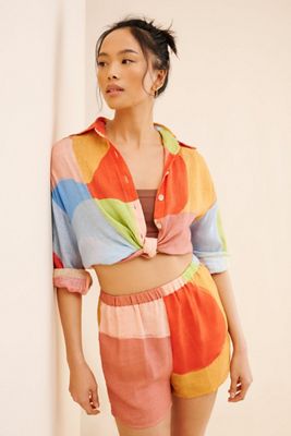 Vitamin A Tallows Linen Shorts