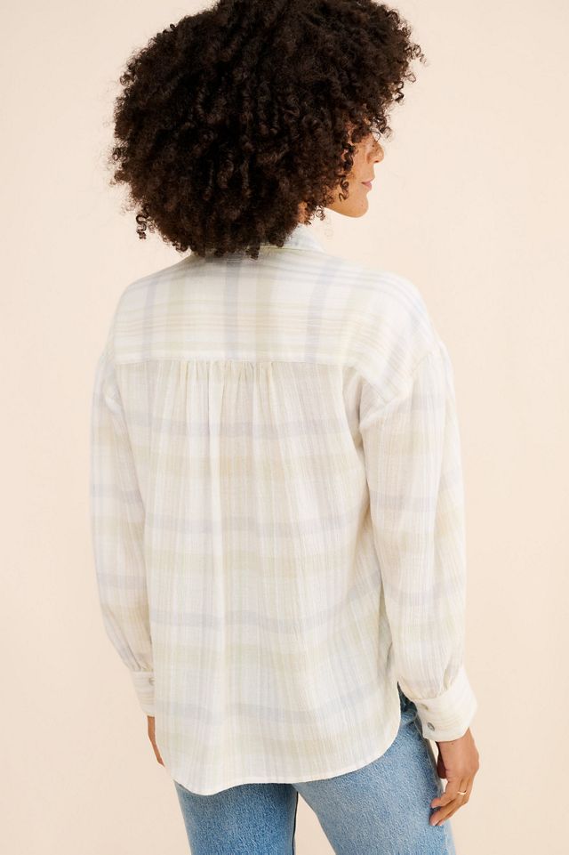 Faherty Olli Collared Top #1