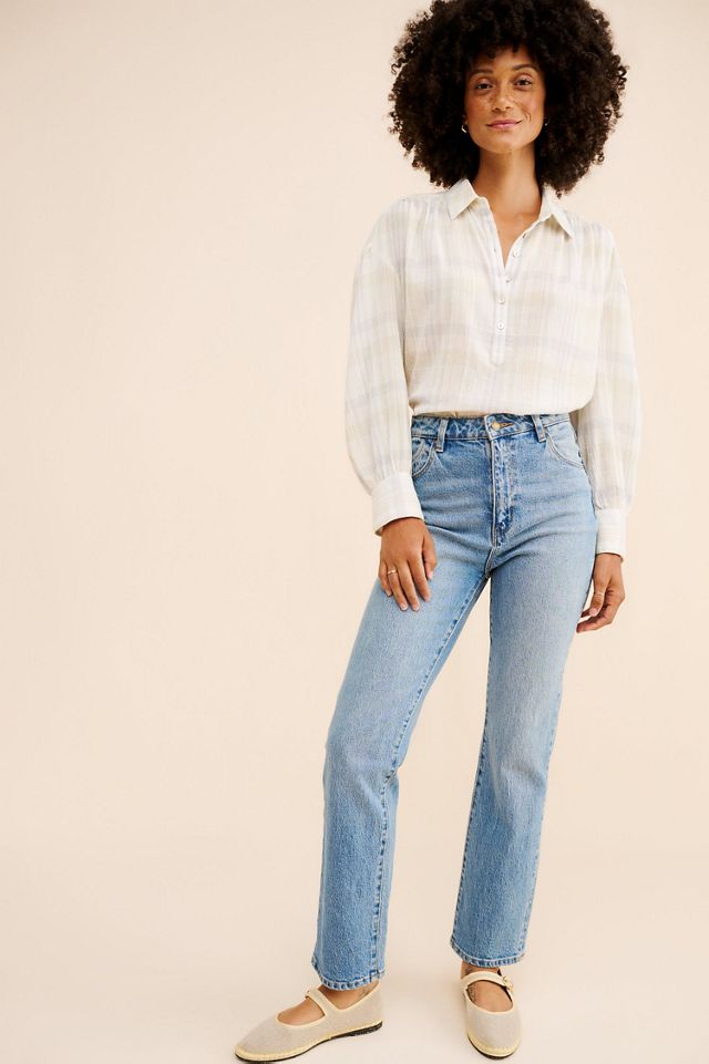 Faherty Olli Collared Top #3
