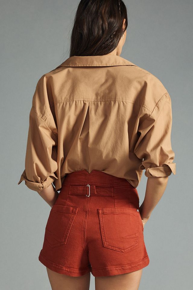 Pilcro The Kit High-Rise Utility Shorts #1