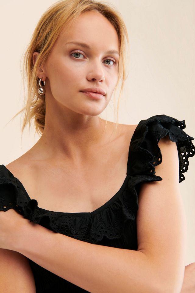 Madewell Madilynn Ruffle Neck Lucie Dress #2