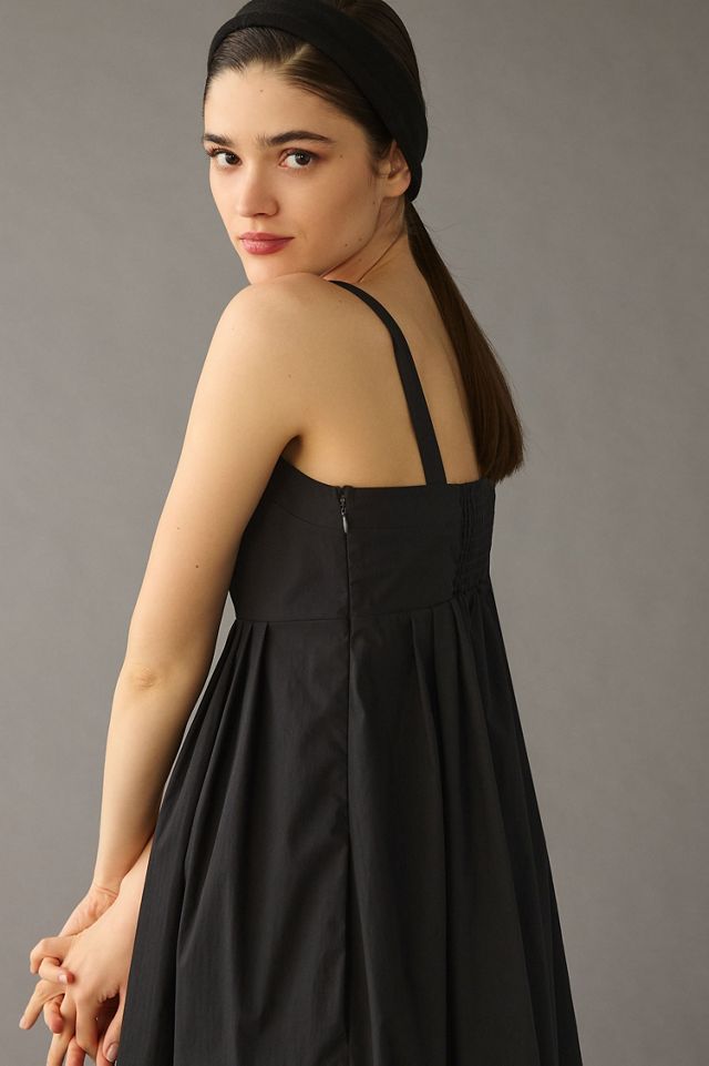 Square-Neck Babydoll Dress #2