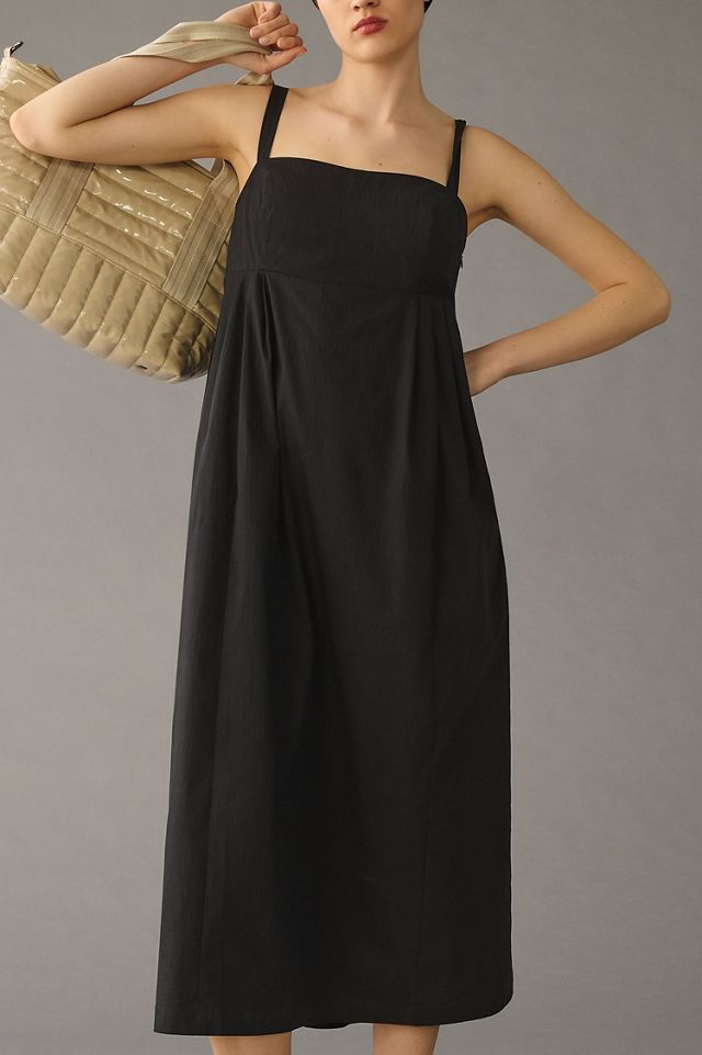 Square-Neck Babydoll Dress #3