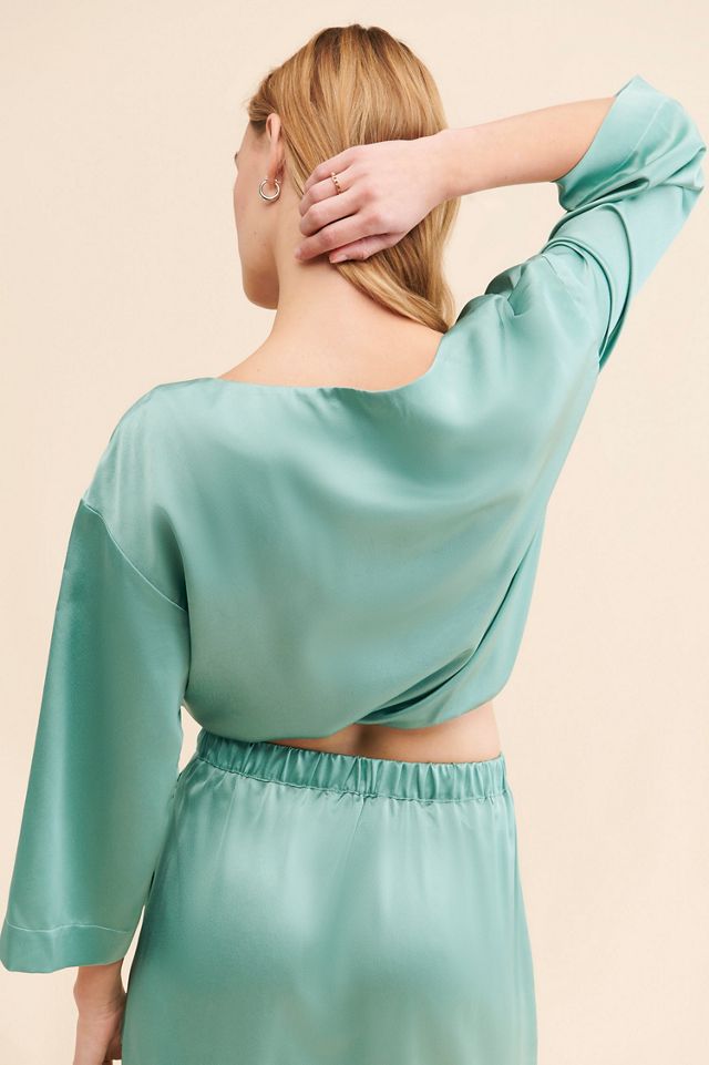 Sunday in Brooklyn Silky Utility Top #1