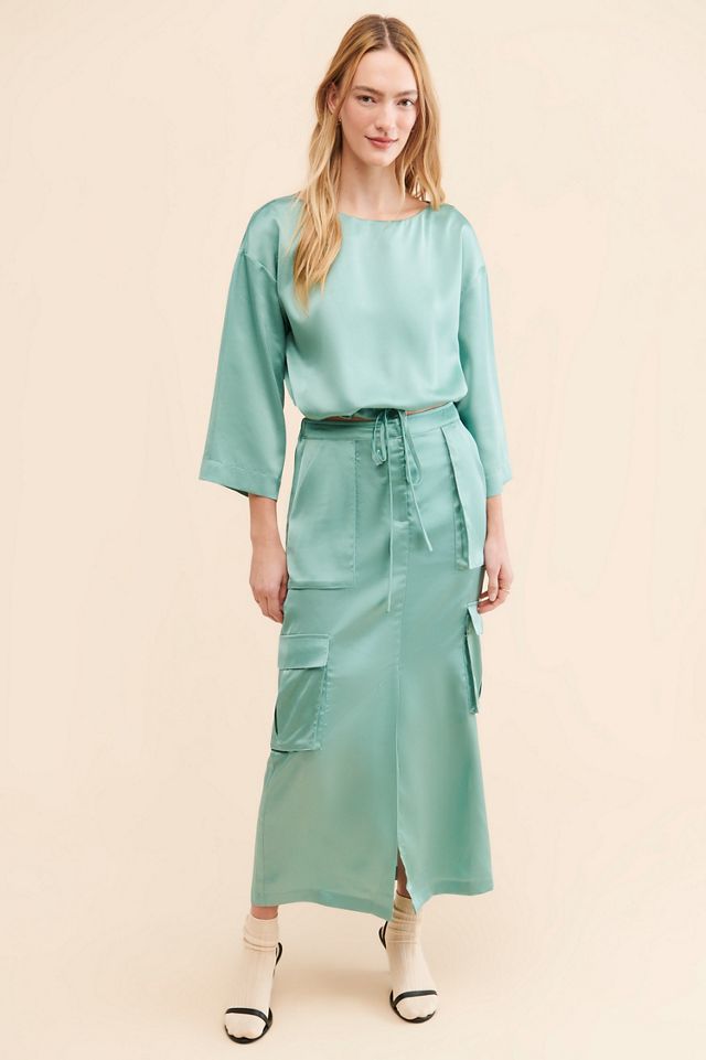 Sunday in Brooklyn Silky Utility Top #3