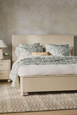 Aria Classic Oak Wood Bed