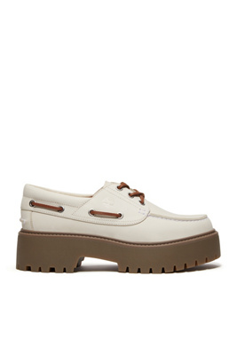 Timberland Stone Street Flats In White
