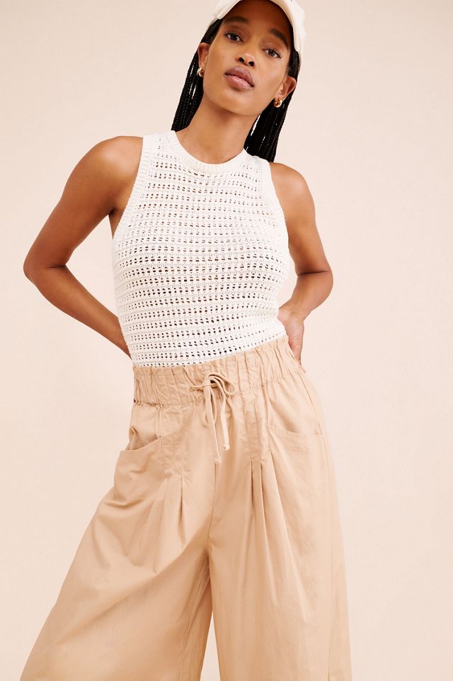 Maeve Skirty Utility Wide-Leg Pants #2