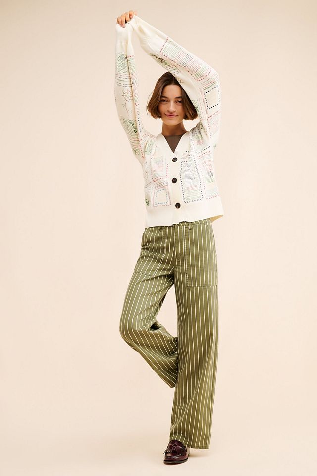 Never Fully Dressed Embroidered Work Cardigan #3
