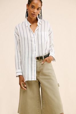 Madewell OG Sheer Oversized Shirt