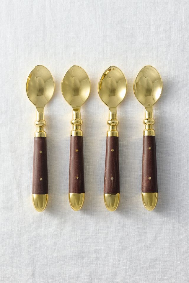 Woodland Metal Teaspoons, Set of 4 #2