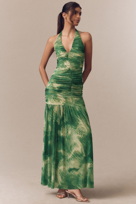 Lapointe Halter Maxi Dress