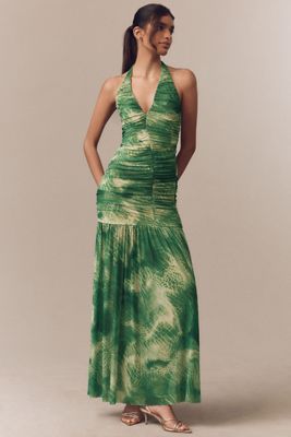 Reformation Chania Silk Dress