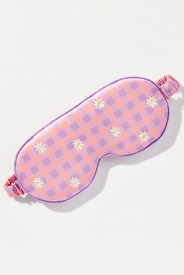 Slip Posie Contour Silk Sleep Mask In Purple