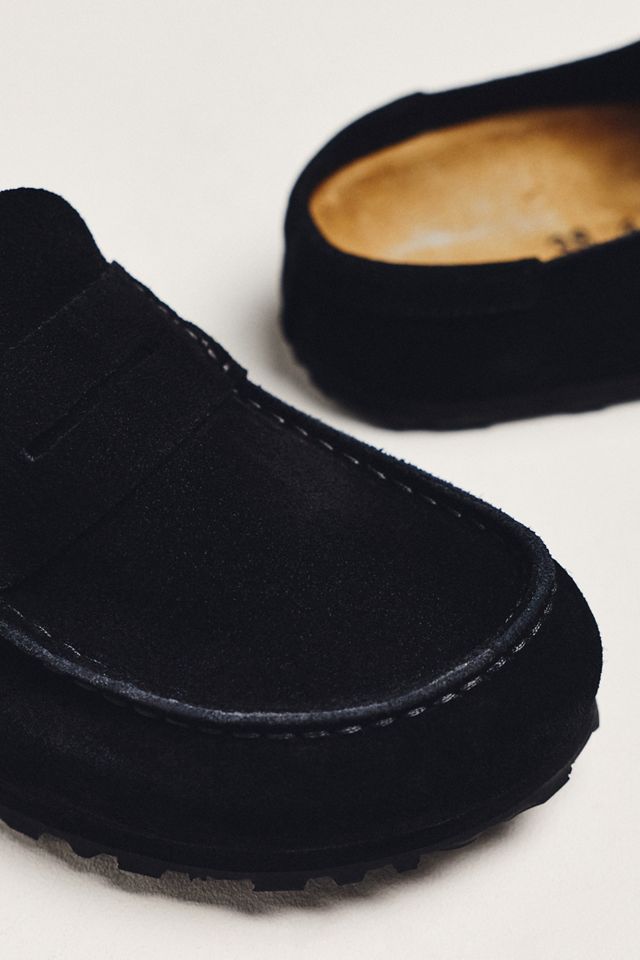 Birkenstock Naples Suede Clogs
