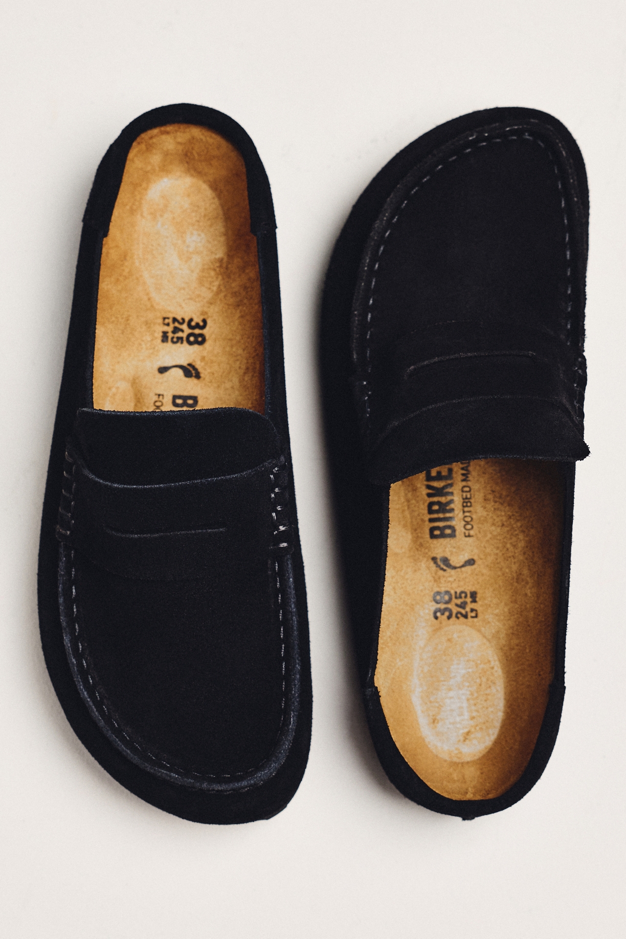 Birkenstock Naples Suede Clogs