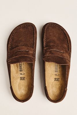 Birkenstock Naples Suede Clogs