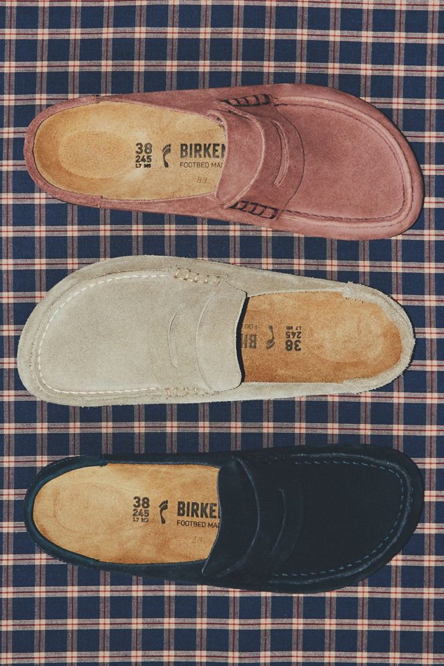Birkenstock Naples Suede Clogs #5