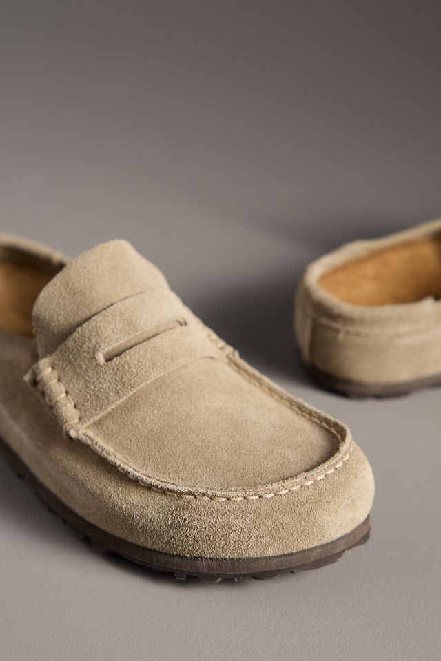 Birkenstock Naples Suede Clogs #4