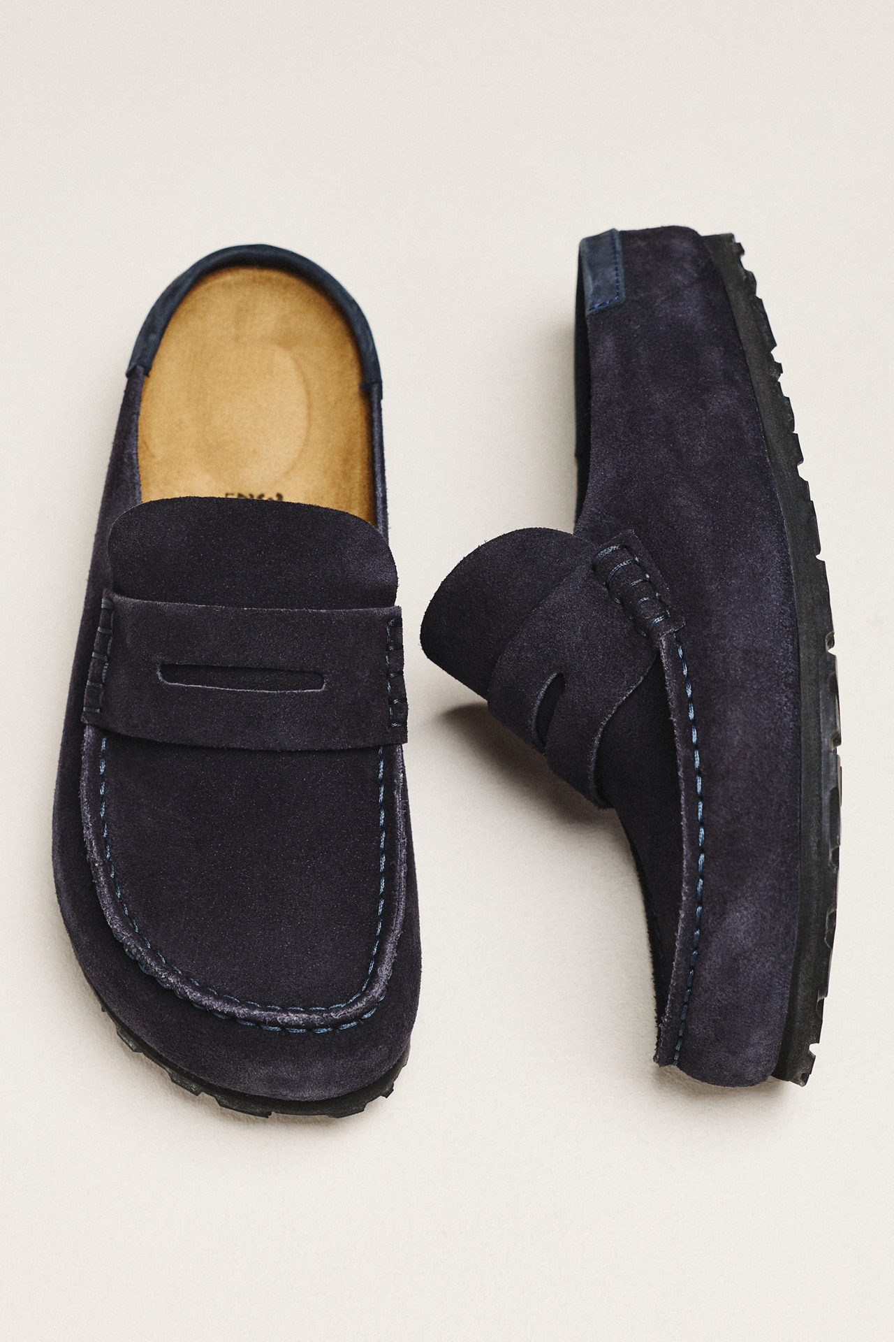 Birkenstock Naples Suede Clogs